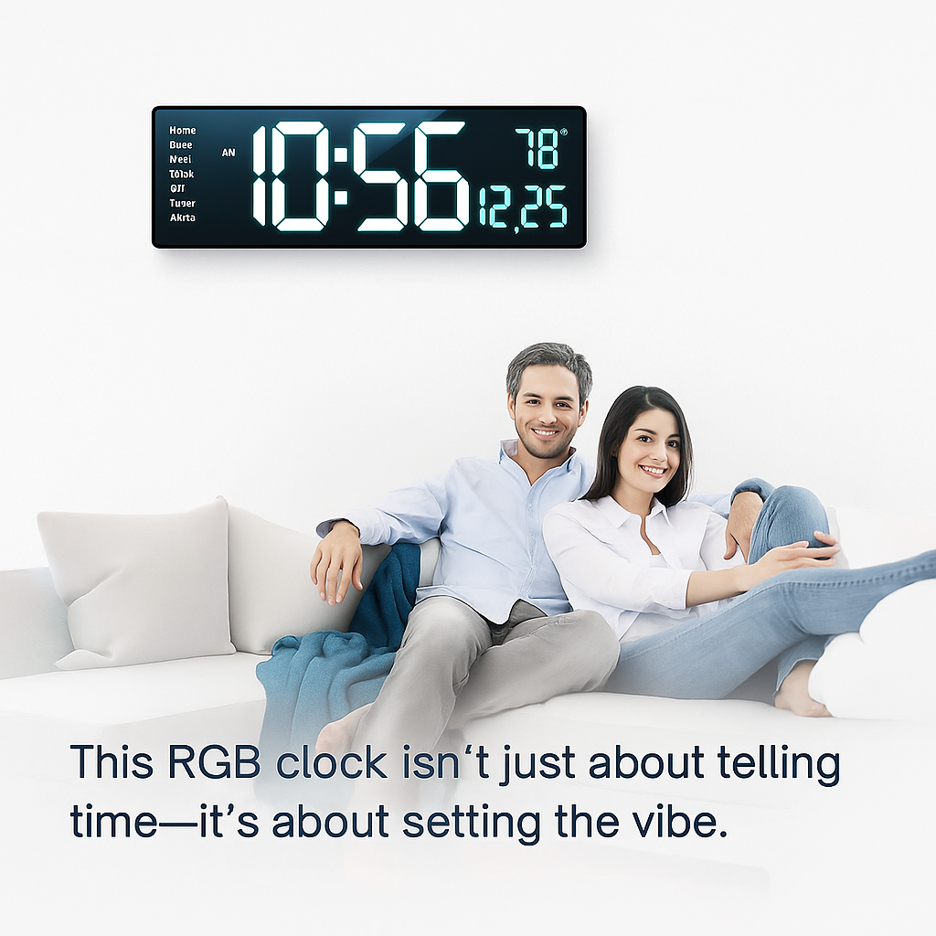 Elegant Digital Climate Clock™