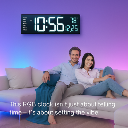 Elegant Digital Climate Clock™