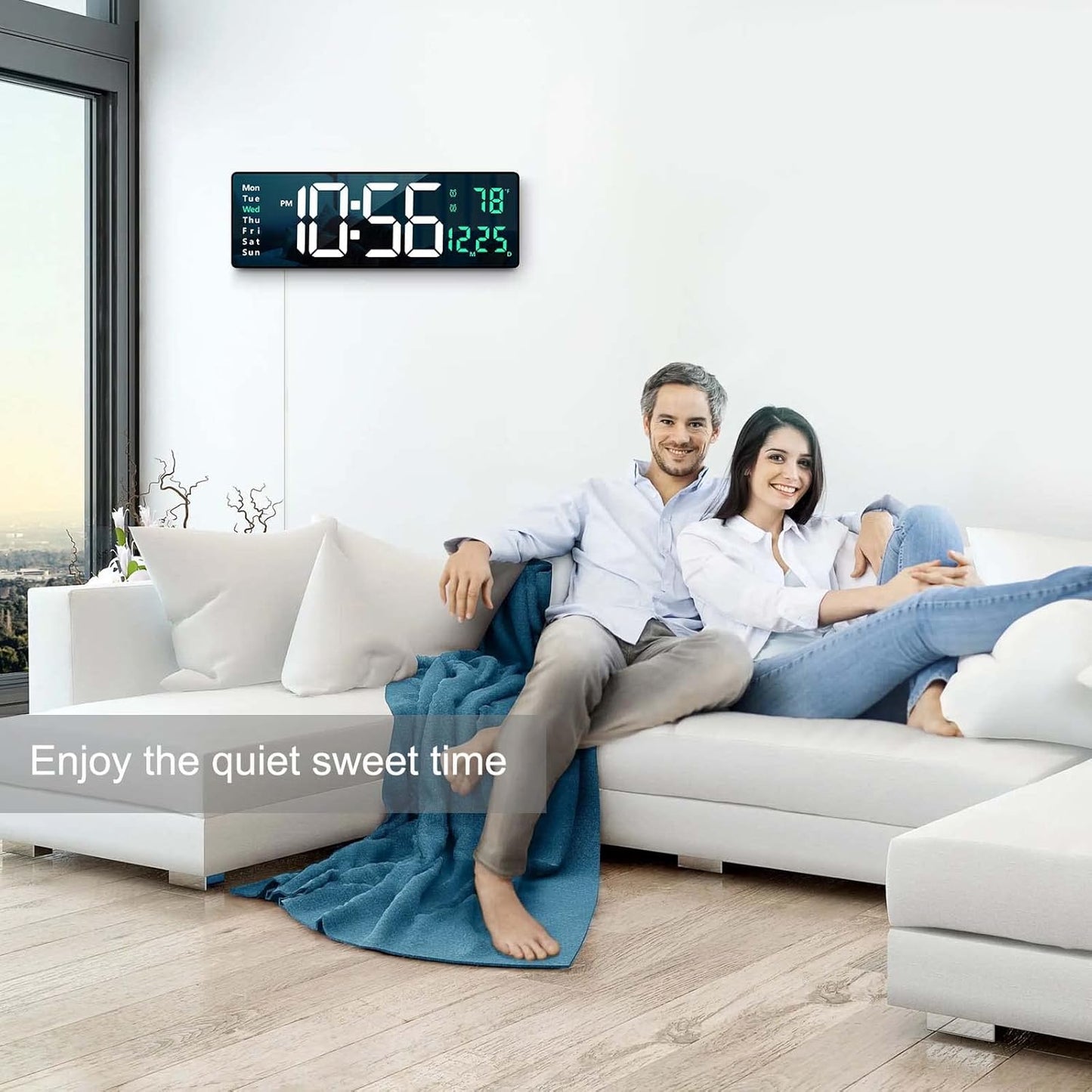 Elegant Digital Climate Clock™